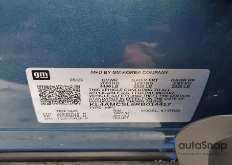 2024 Buick Encore Gx Preferred z USA, uszkodzony, nr VIN KL4AMCSL6RB014417